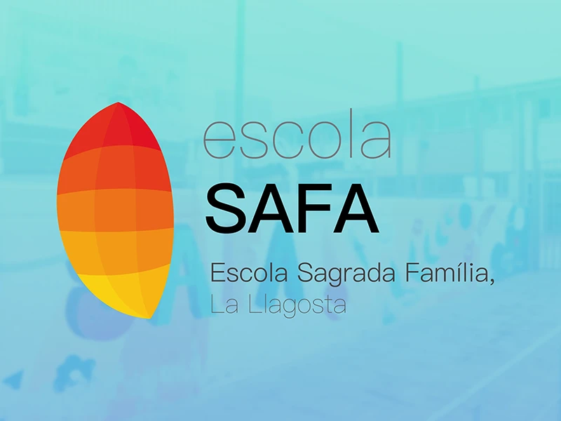 Imatge gràfica de l'escola SAFA (sagrada família)